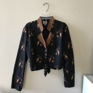 Vintage western top 🤠